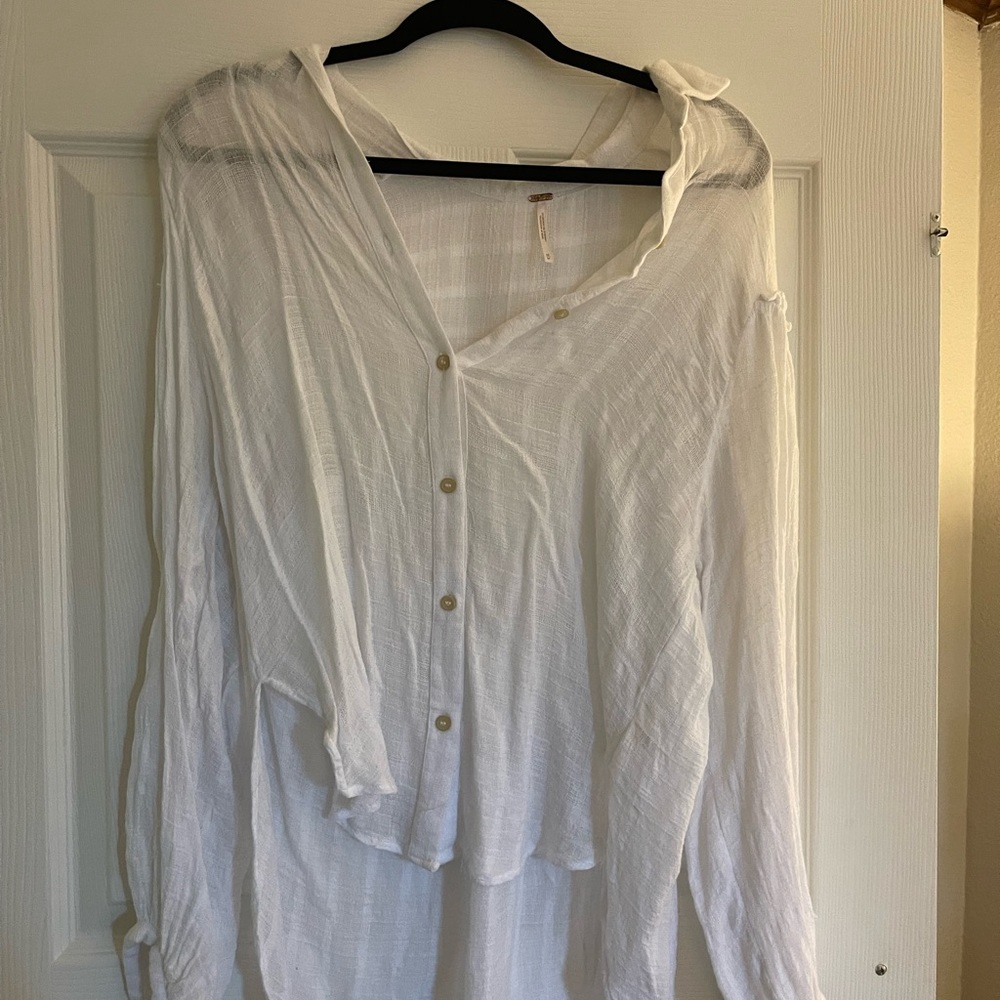 Free people button down